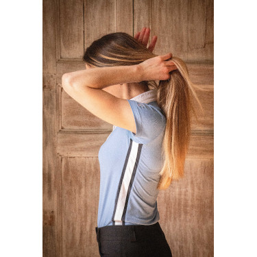 Polo da concorso Pénélope Moon Blu artico