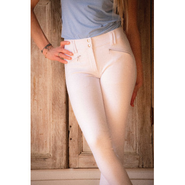 Pantaloni Pénélope Rocky Bianco