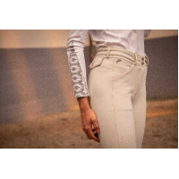 Pantaloni Pénélope Point Sellier Bianco Pantaloni Pénélope Point Sellier Bianco
