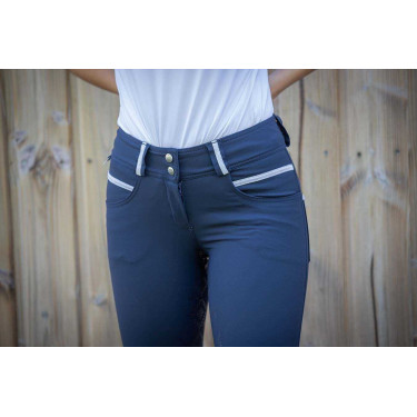 Pantaloni Pénélope Fun full seat Blu navy