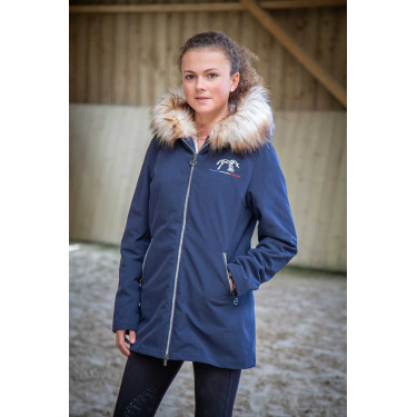 Parka Pénélope Marina Blu navy Parka Pénélope Marina Blu navy