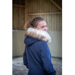 Parka Pénélope Marina Blu navy