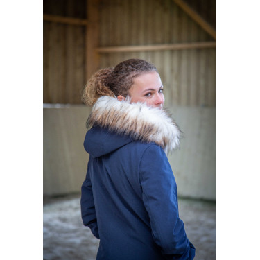 Parka Pénélope Marina Blu navy Parka Pénélope Marina Blu navy
