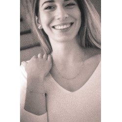 Collana Pénélope Eugénie Dorato Oro