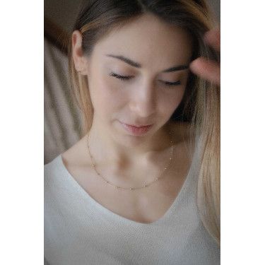 Collana Pénélope Eugénie Dorato Oro