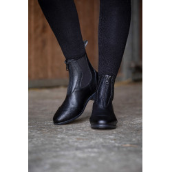 Stivali Equithème Zurich con zip Nero