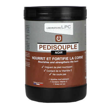Cura dello zoccolo LPC Pedisouple nero Cura dello zoccolo LPC Pedisouple nero