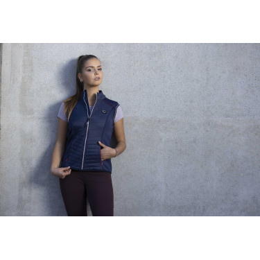 Gilet senza maniche Equithème Luna Blu navy Gilet senza maniche Equithème Luna Blu navy