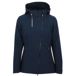 Giacca softshell Equithème Lila Blu navy Giacca softshell Equithème Lila Blu navy