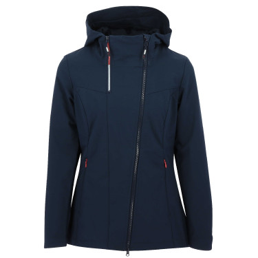 Giacca softshell Equithème Lila Blu navy Giacca softshell Equithème Lila Blu navy