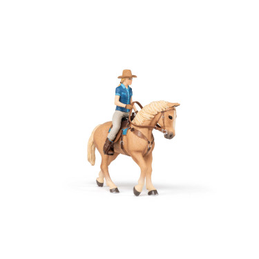 Cavallo western e la sua cavallerizza Papo Cavallo western e la sua cavallerizza Papo