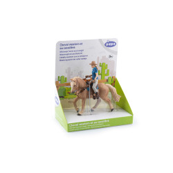 Cavallo western e la sua cavallerizza Papo Cavallo western e la sua cavallerizza Papo