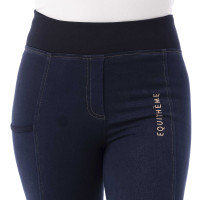 Maglia Equithème Lola Blu navy Maglia Equithème Lola Blu navy