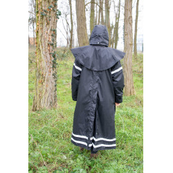 Impermeabile Equithème RiderCoat Nero Impermeabile Equithème RiderCoat Nero