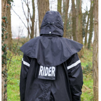 Impermeabile Equithème RiderCoat Nero Impermeabile Equithème RiderCoat Nero