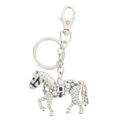 Portachiavi Equi-Kids Charly Argento / nero Portachiavi Equi-Kids Charly Argento / nero