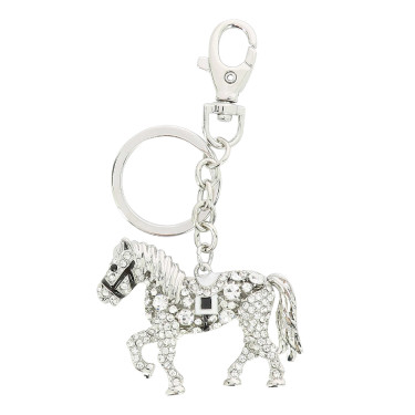 Portachiavi Equi-Kids Charly Argento / nero Portachiavi Equi-Kids Charly Argento / nero