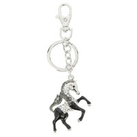 Portachiavi Equi-Kids Luna Nero / argento Portachiavi Equi-Kids Luna Nero / argento