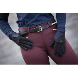 Pantaloni Equitheme Gizel Rosso scuro Pantaloni Equitheme Gizel Rosso scuro