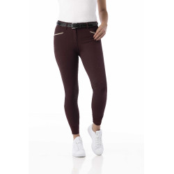 Pantaloni Equitheme Gizel Rosso scuro Pantaloni Equitheme Gizel Rosso scuro