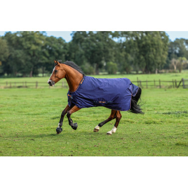 Coperta Therapy Bucas T/O B/N Leggera Marina / arancione Blu Coperta Therapy Bucas T/O B/N Leggera Marina / arancione Blu