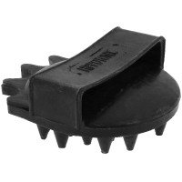 Spazzola da massaggio Hippotonic con punte grandi Nero Spazzola da massaggio Hippotonic con punte grandi Nero
