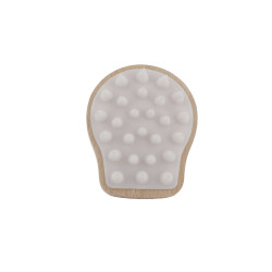 Spazzola massaggiante Pénélope Collections Bianco