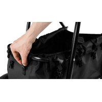 Carrello smontabile Hippotonic a 3 ruote Nero