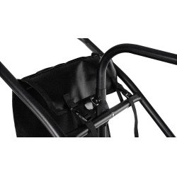 Carrello smontabile Hippotonic a 3 ruote Nero