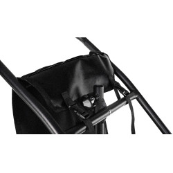 Carrello smontabile Hippotonic a 3 ruote Nero