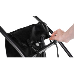 Carrello smontabile Hippotonic a 3 ruote Nero