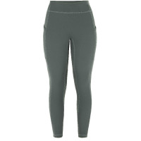 Leggings foderati in pile Riding World Volga Donna Grigio verde Leggings foderati in pile Riding World Volga Donna Grigio verde
