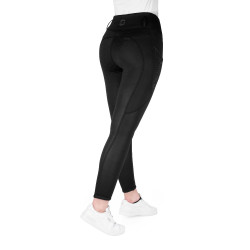 Leggings Equithème Neva donna Je t'aime Nero Leggings Equithème Neva donna Je t'aime Nero