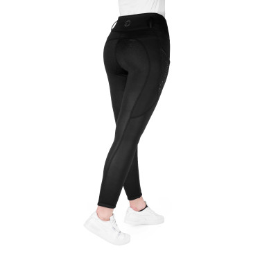 Leggings Equithème Neva donna Je t'aime Nero Leggings Equithème Neva donna Je t'aime Nero