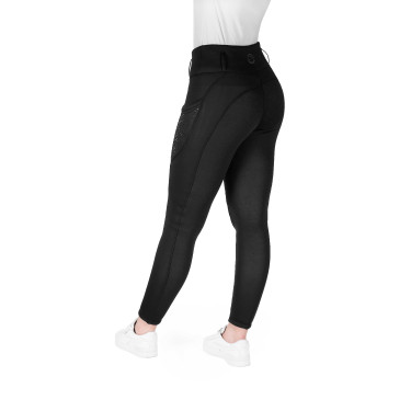 Leggings Equithème Neva donna Je t'aime Nero Leggings Equithème Neva donna Je t'aime Nero