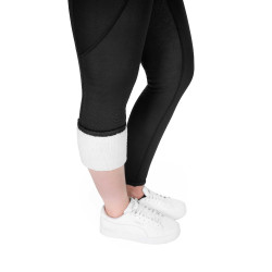Leggings Equithème Neva donna Je t'aime Nero Leggings Equithème Neva donna Je t'aime Nero