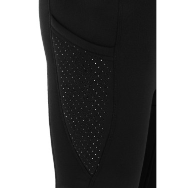 Leggings Equithème Neva donna Je t'aime Nero Leggings Equithème Neva donna Je t'aime Nero