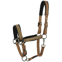 Capezzina Equithème Glowy Nero / nero