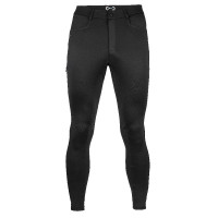 Pantaloni con fondo in silicone Riding World River da uomo Nero