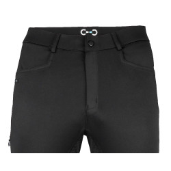 Pantaloni con fondo in silicone Riding World River da uomo Nero