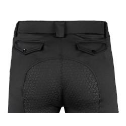 Pantaloni con fondo in silicone Riding World River da uomo Nero