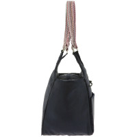 Borsa shopper Equithème Aztec Zip + elastico Marina Blu marino