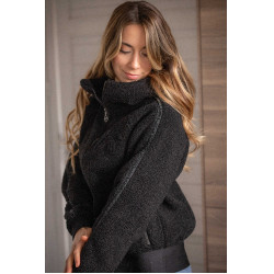 Felpa Pénélope Miwi donna Nero
