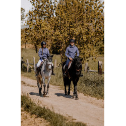 Felpa unisex Equithème Axel Grigio