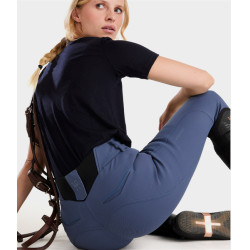 Pantaloni da equitazione X-perform Iconic Horse Pilot donna Indaco vintage Blu