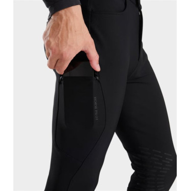 Pantaloni da equitazione X-perform Iconic Horse Pilot uomo Nero