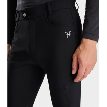 Pantaloni da equitazione X-perform Iconic Horse Pilot uomo Nero