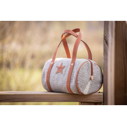 Borsa Pénélope Nina Bowl grigia piccola modello Grigio