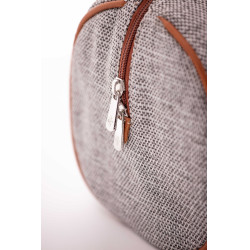 Borsa Pénélope Nina Bowl grigia piccola modello Grigio