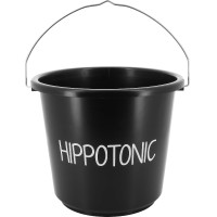 Secchio da scuderia Hippotonic 12 litri Nero